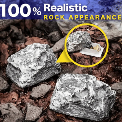 Realistic Outdoor Emergency Key Hider Rock